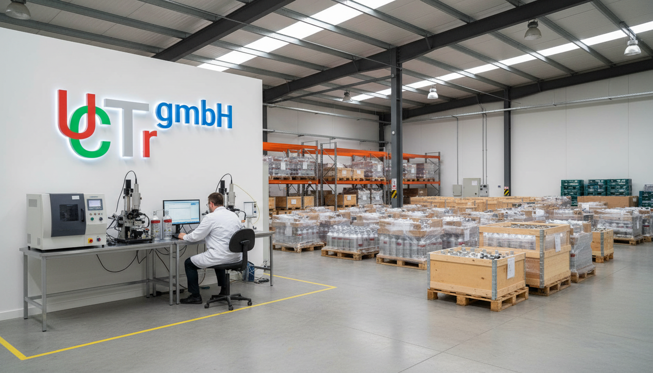 Raw material intake and inspection dock at UCTR headquarters