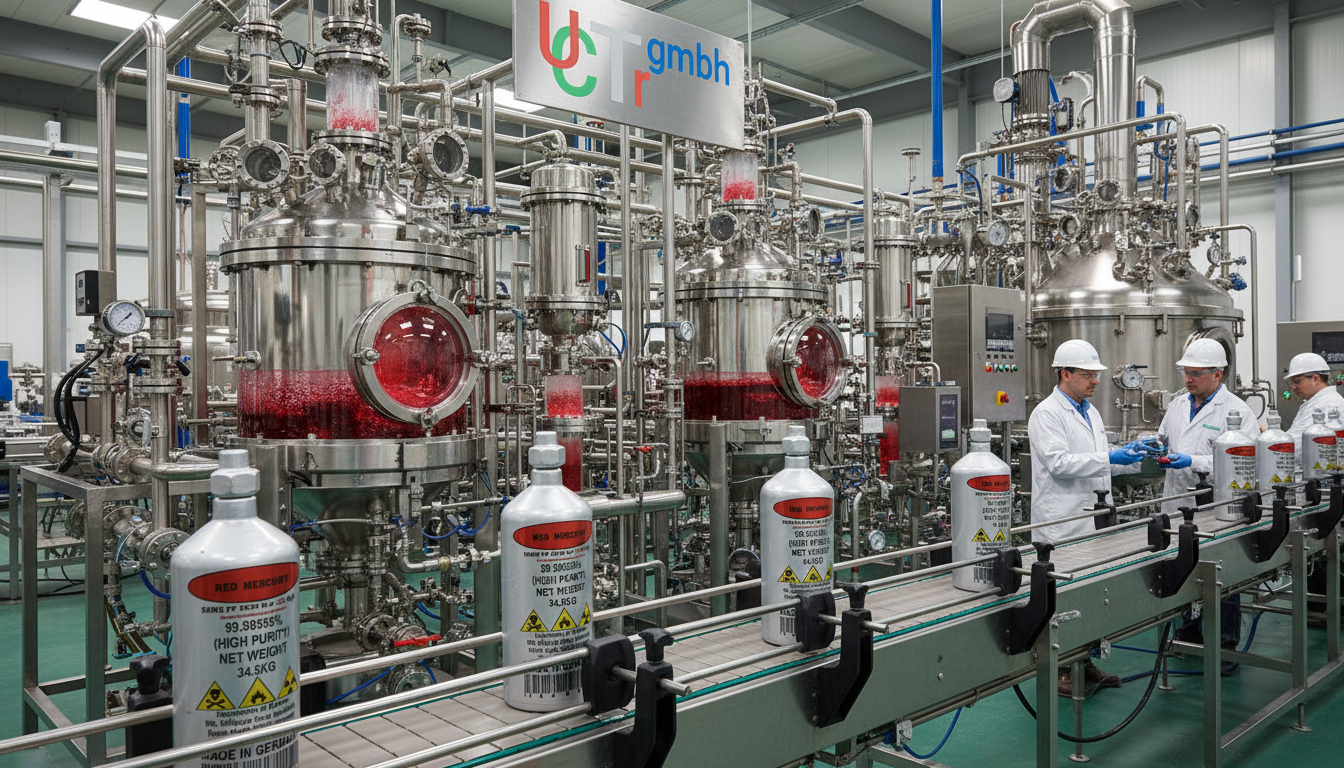 State-of-the-art chemical blending equipment at UCTR facility